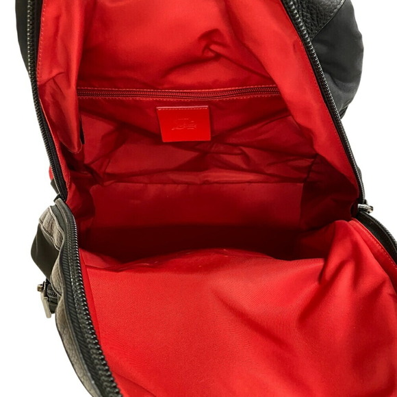 Christian Louboutin Studded Buckle Backpack, Black, Unisex - Picture 10 of 10
